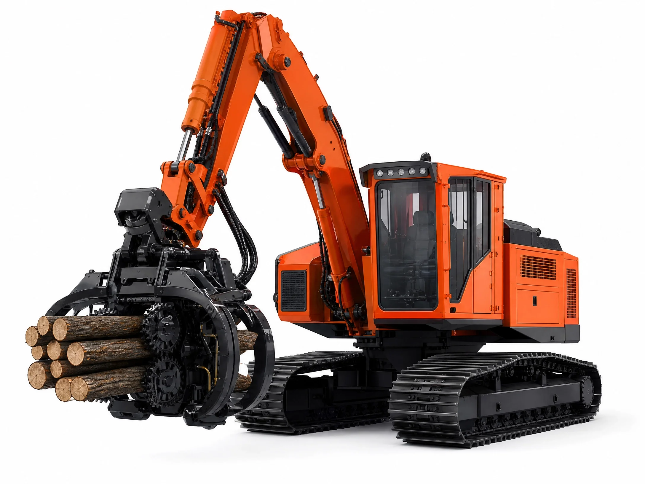 Abatteuse-Groupeuse CATERPILLAR 574B